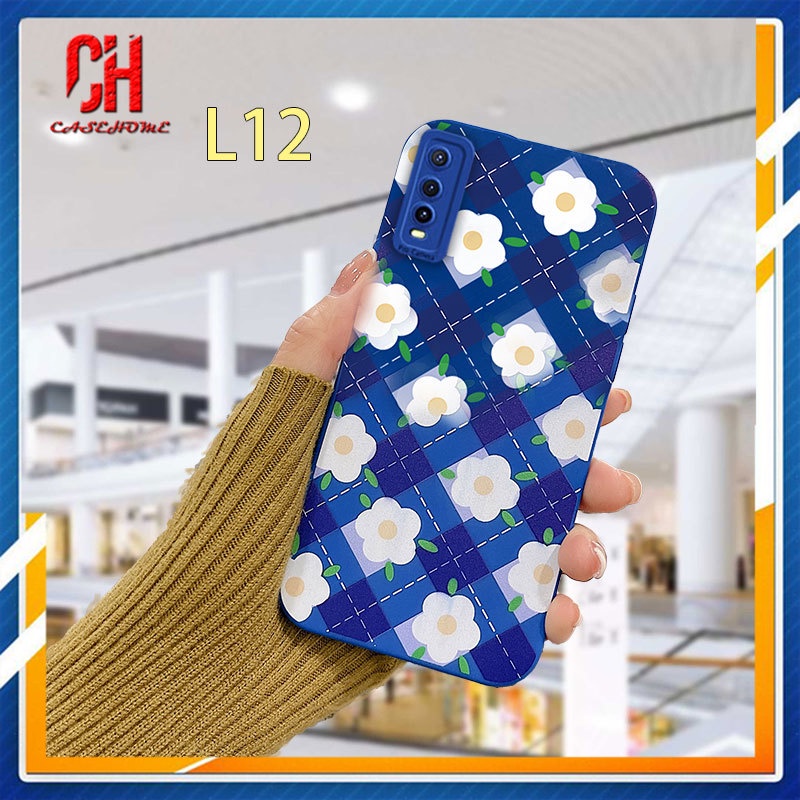 Ốp Điện Thoại Mềm Sọc Ca Rô Cho VIVO Y21 2021 Y12S Y12 Y20 Y91C Y30 Y21S Y20S Y12i Y15S Y91 Y15A Y76S Y76 Y10 Y30i Y93 Y95 Y15 Y17 Y53 Y50 Y53S Y51 2020 Y51A Y33S Y1S Y11 Y31 Y20i Y91i Y90 Y51S Y12A U10