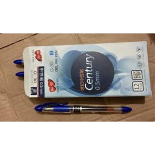 Hộp 12 chiếc bút gel G30, ngòi kim 0.5mm