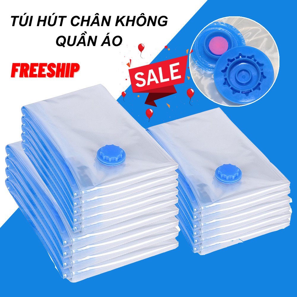 Túi Hút Chân Không Quần Áo Chăn Màn Tiết Kiệm Không Gian, Chống Bụi Chống Thấm Nước, Nấm Mốc Có Nhiều Size Lựa Chọn