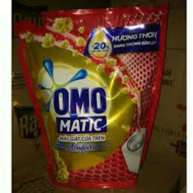 Nước giặt Omo Matic Tinh dầu thơm Comfort túi 2.3kg