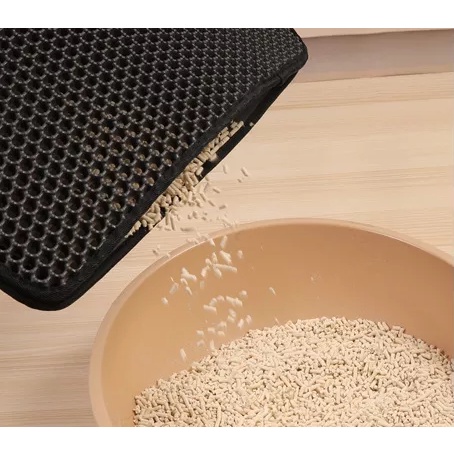 Thảm hứng cát mèo, Thảm chống văng cát, hứng cát vệ sinh cho mèo nhiều size