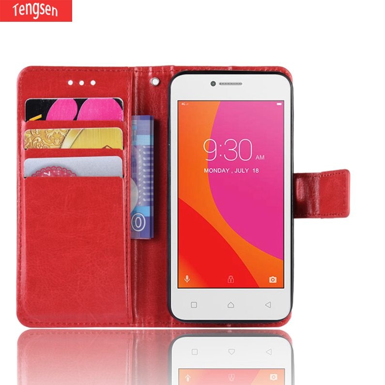 Ốp lưng điện thoại dạng ví da lật dành cho Lenovo Vibe shot A plus A1010 S5 K5S A6 note