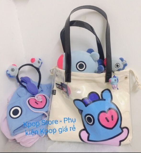 Túi tote BT21 2 trong 1 BTS