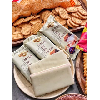 Bánh quy giòn phủ chocolate siêu ngon