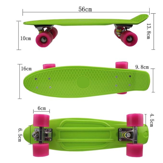 Ván trượt nhựa - Ván trượt Skateboard Penny nhiều màu - siêu cá tính