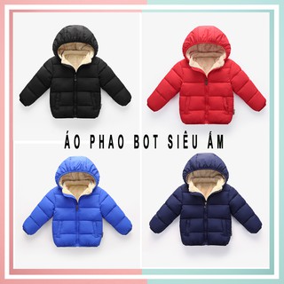 Áo Phao Trẻ Em Bot, Trân Bông Ấm Áp, Dễ Thương - Kid 365 Hàng Hiệu - PBOT