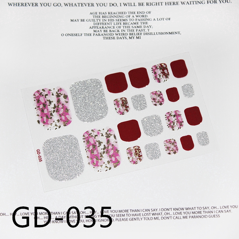 Miếng Dán Hình Trang Trí Móng Tay Hình 3D