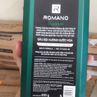 Dầu gội Romano 650g classic