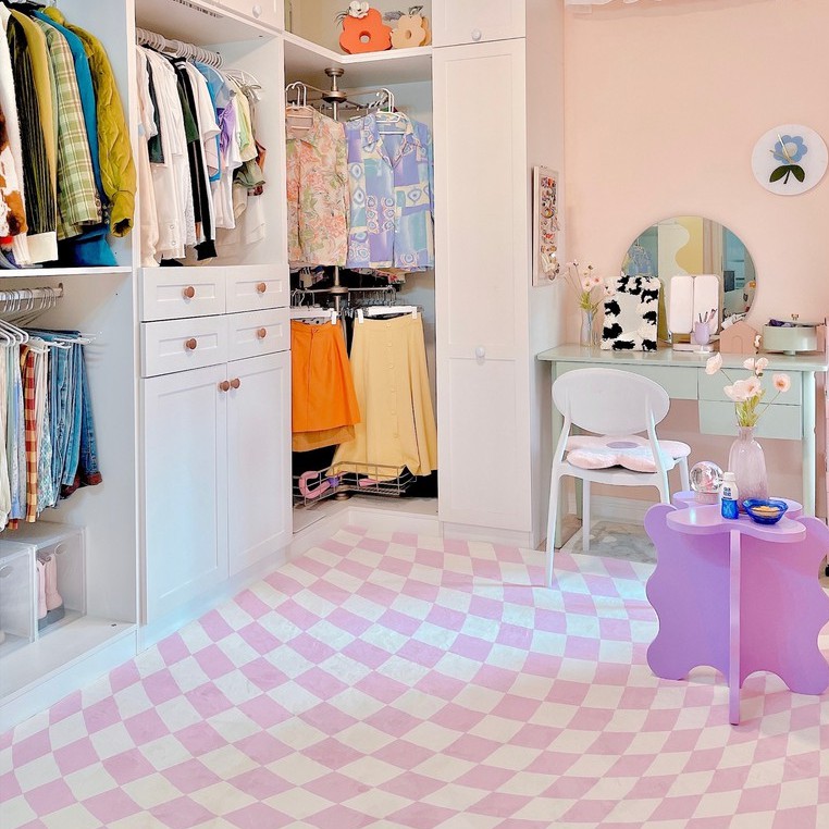 THẢM CARO PHONG CÁCH HÀN QUỐC - CHECKED RUG