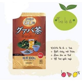 TRÀ GIẢM CÂN BAN ĐÊM TINH CHẤT LÁ ỔI ORIHIRO NHẬT BẢN