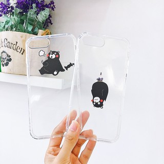 Ốp IPHONE - Ốp Lưng- M230 GẤU ĐEN
