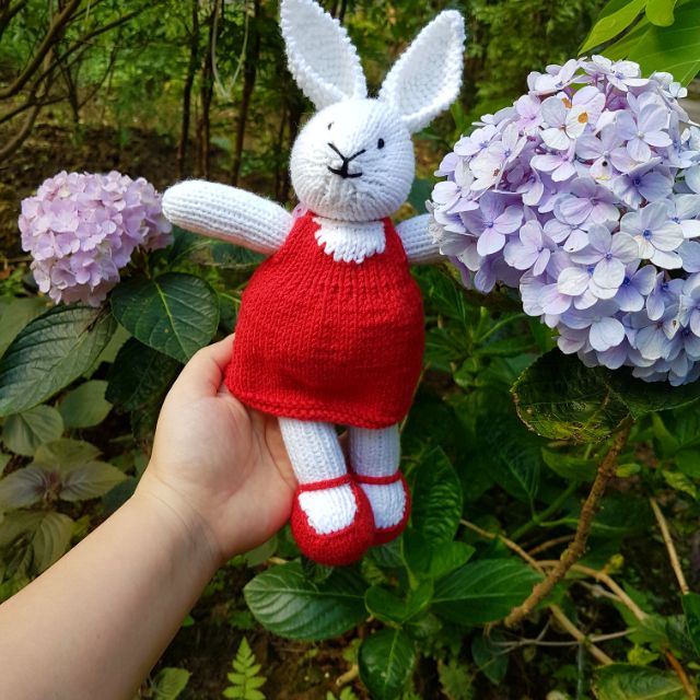 Bé Thỏ Bunny đan bằng tay