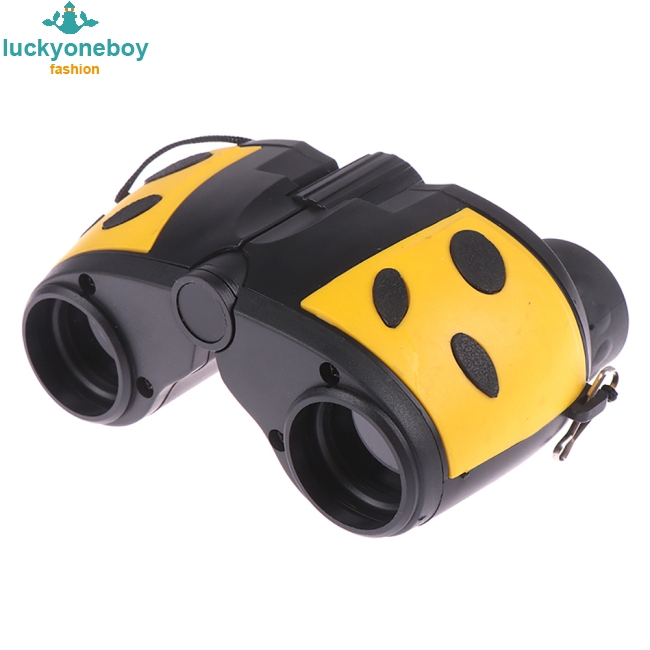 Children Binoculars Plastic Ladybug Children Telescope For Kids Outdoor Games Toys