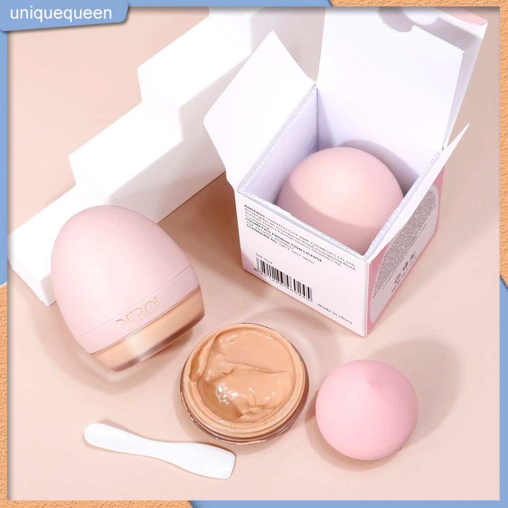 (Hàng Mới Về) Kem Nền Dạng Lỏng Che Phủ Toàn Diện Chống Thấm Nước Làm Sáng Da Dưỡng Ẩm