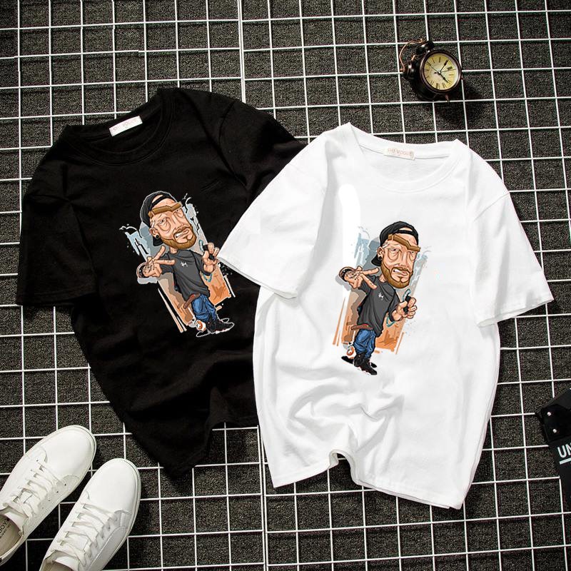 Áo thun unisex form rộng hypebeast style cá tính vải dày mịn 2019T1472