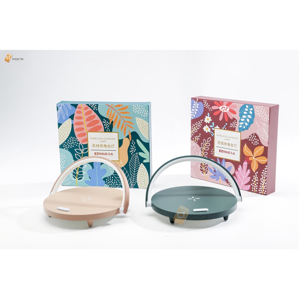 Đèn ngủ sạc không dây tích hợp loa EZVALO