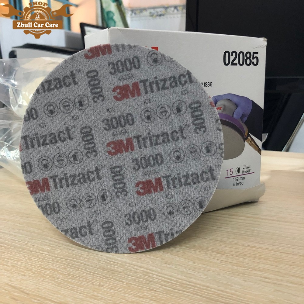 Nhám Đánh Bóng Sơn Xe Ô Tô Trizact P3000 3M 02085 9''
