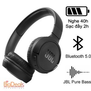 ( BigDeals VN ) Tai nghe không dây chụp tai JBL Tune 510BT NEW SEAL