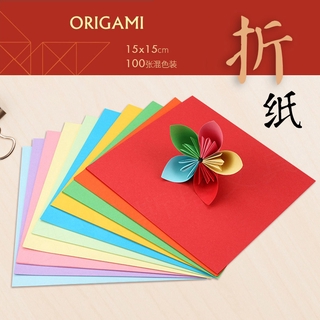 ❀ Thiết Bị Dập Nổi Mới ❀Set 100 Tờ Giấy Dập Nổi 15cm 10 Màu Sắc Thân Thiện Với Môi Trường Cho Trẻ Em