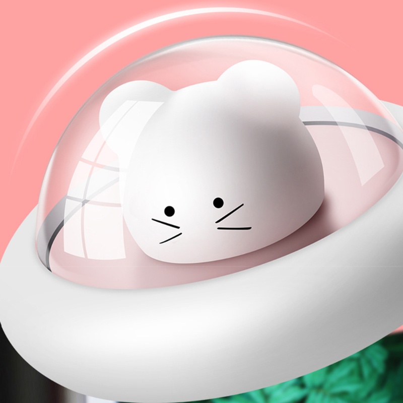 Đèn Ngủ Không Dây Sạc Usb Họa Tiết Hoạt Hình Xinh Xắn