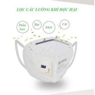 3M 9501v+ ( khẩu trang chống bụi N95)
