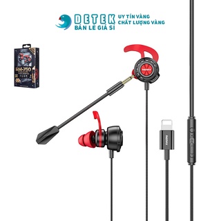 Tai nghe nhét tai chuyên game cho iPhone cổng Lightning Remax RM-750
