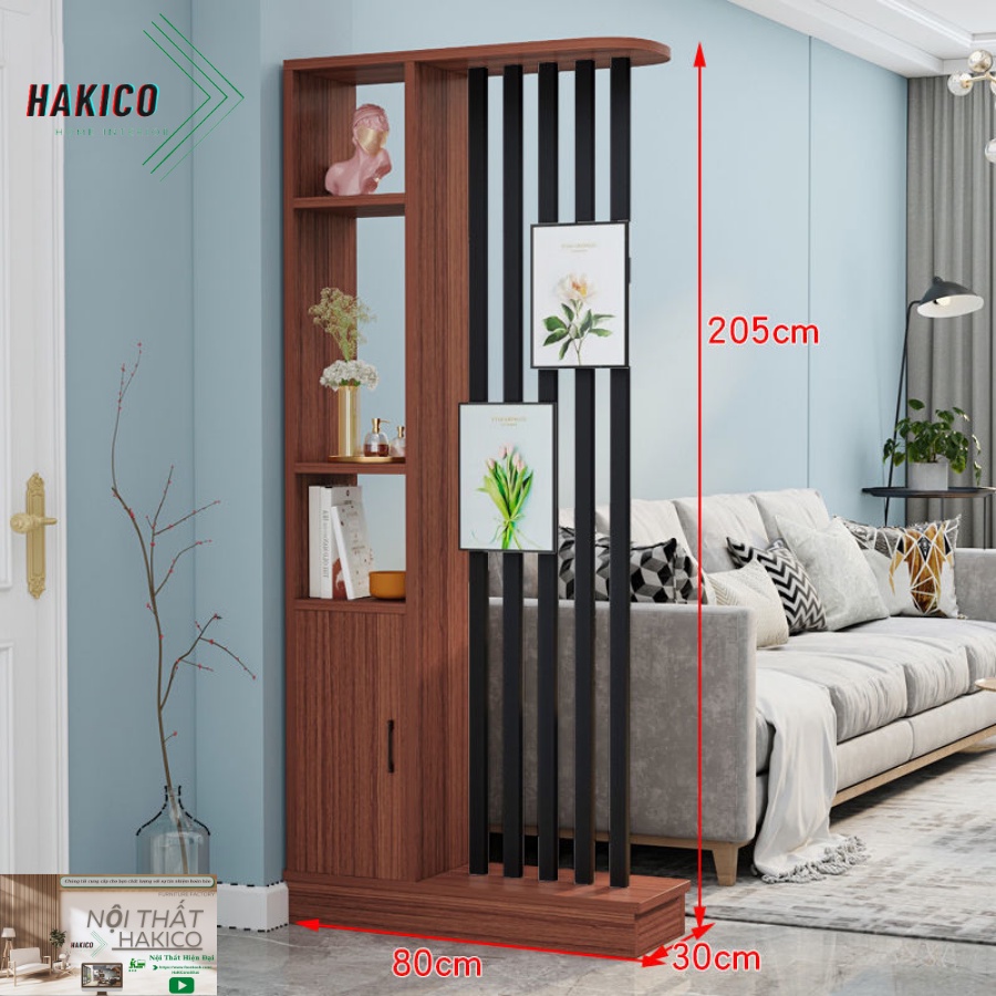 Tủ Kệ Vách Ngăn Nan Gỗ KICO  Chống Mối Mọt Ngăn Cách Phòng - Liên Kết Hộc Tủ Để Đồ Cực Đẹp