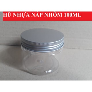 HŨ ĐỰNG KEM 100G (100ML) NẮP NHÔM