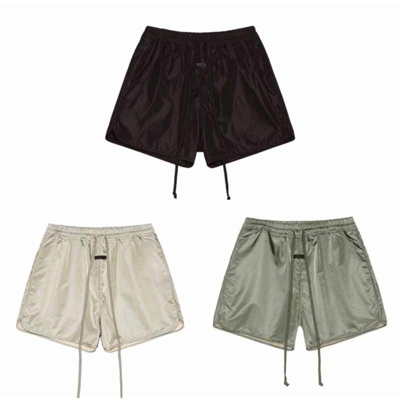 ⚡️HÀNG SẴN⚡️[ẢNH THẬT] Quần short FEAR OF GOD Nylon / Track Shorts GREY Seventh Collection- quần sho