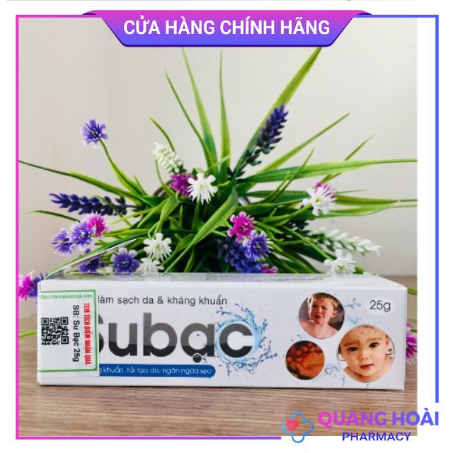 Su Bạc gel làm sạch da, sát khuẩn và tái tạo da