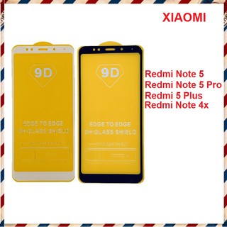 Kính cường lực full màn full keo Xiaomi Redmi Note 5/ Note 5 Pro/ 5 Plus/ Redmi Note 4x