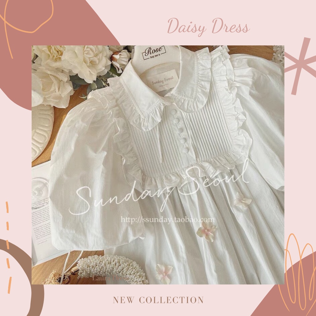 Daisy Dress - váy tay phồng babydoll