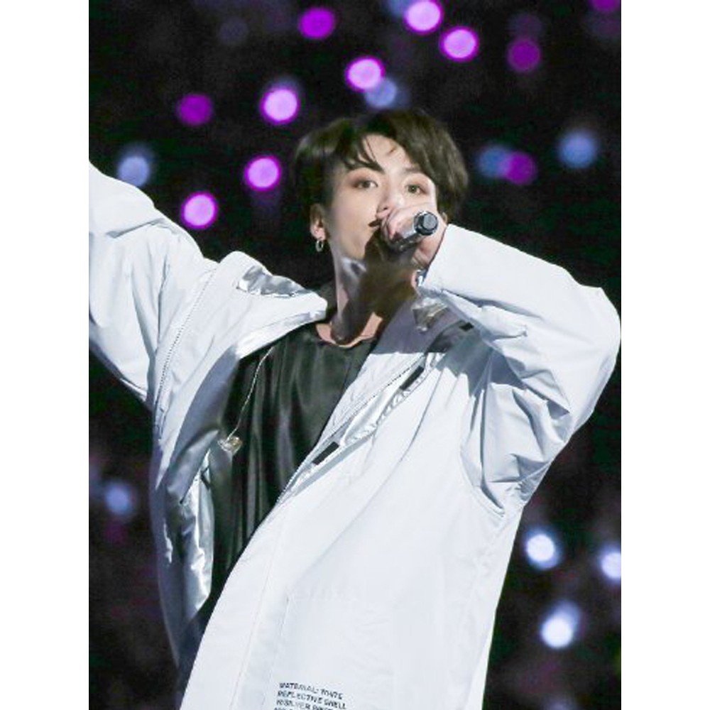 (HÀNG ORDER) ÁO KHOÁC TRẮNG GIỐNG JUNGKOOK BTS HÀNG CHUẨN NASA