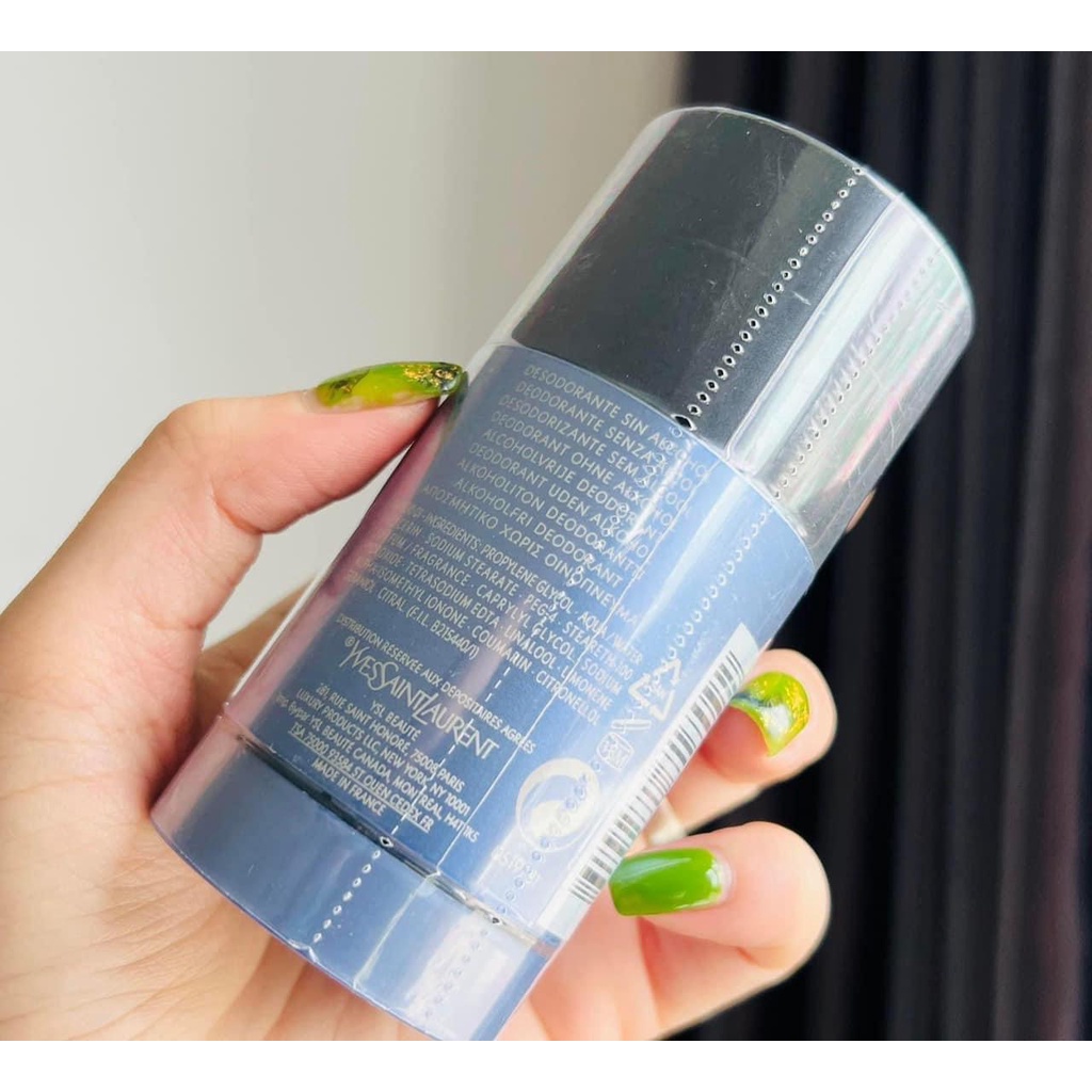 LĂN KHỬ MÙI HƯƠNG NƯỚC HOA Yves Saint Laurent YSL - Y Deodorant Stick 75g