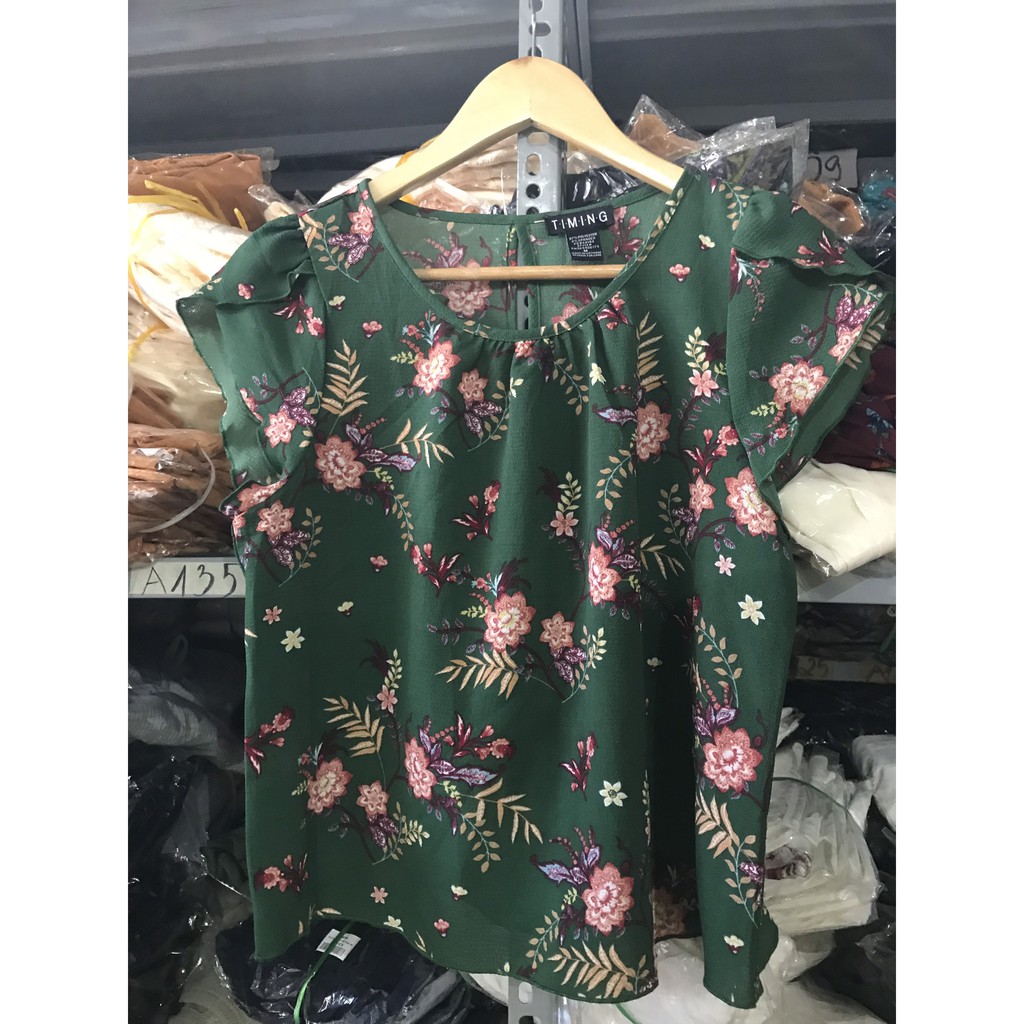 Áo voan tay xếp | BigBuy360 - bigbuy360.vn