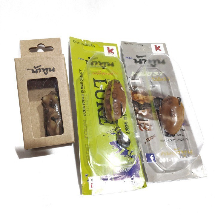 Mồi giả nhái hơi Frog Toon V1 V2 V3 V4 Thái Lan - Chuyên câu Lure siêu nhậy hàng hót 22