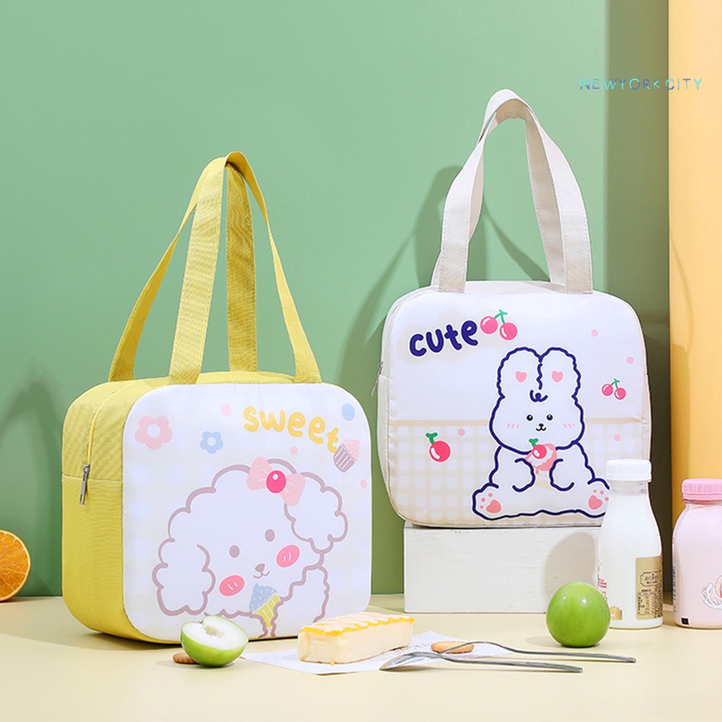 Túi Đựng Hộp Cơm Trưa NYC Cách Nhiệt Chống Thấm Nước Dễ Dàng Mang Theo Đi Cắm Trại/Đi Biển
