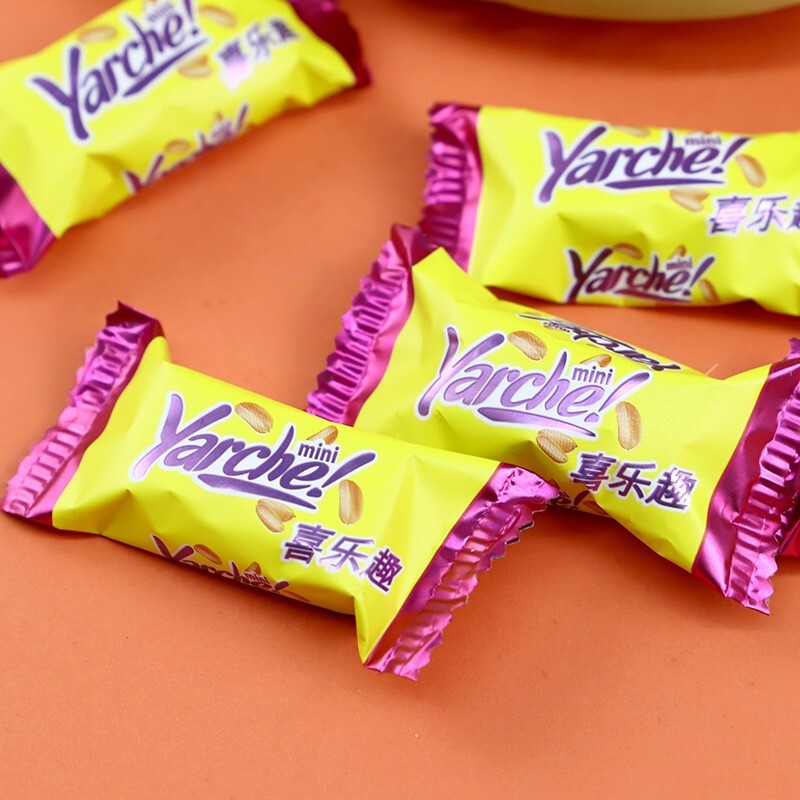 [ Cực ngon ] Kẹo Socola đậu phộng Hạnh nhân Yarche gói 500gr