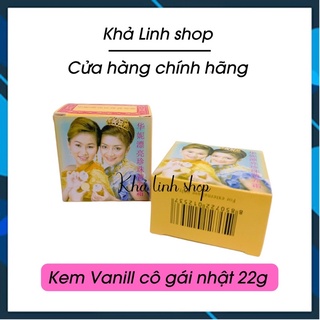 Lẻ 1 hộp kem trắng da vanill cô gái nhật 22g