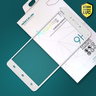 Cường lực Vivo V3 Max hiệu Nillkin Full LCD viền Trắng