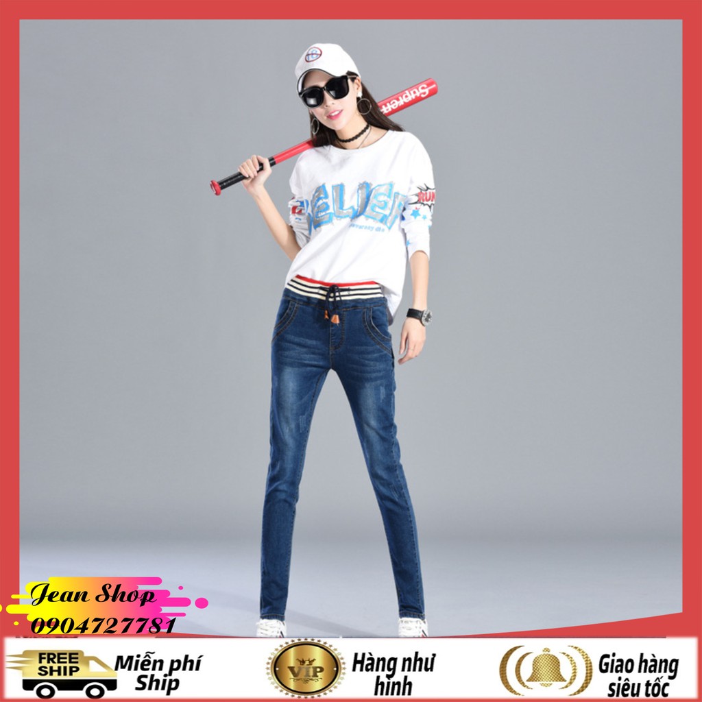 Quần Jean nữ giá rẻ 🍎FREE SHIP🍎 Giảm 10K Nhập [QUAN JEAN] Quần ống bó nữ hàng Quảng Châu  cao cấp Q33 | BigBuy360 - bigbuy360.vn