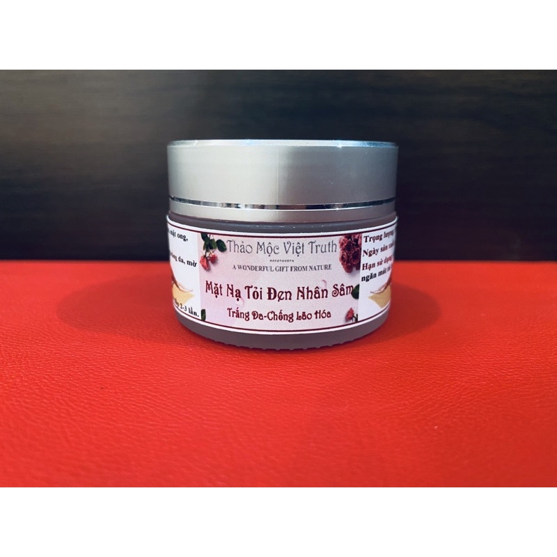 MẶT NẠ TỎI ĐEN DƯỠNG TRẮNG DA, MỜ NÁM, CHỐNG LÃO HOÁ HOMEMADE