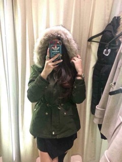 Áo parka xuất dư