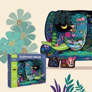 Bộ ghép hình Elephant Dream 280 miếng ghép của Mideer