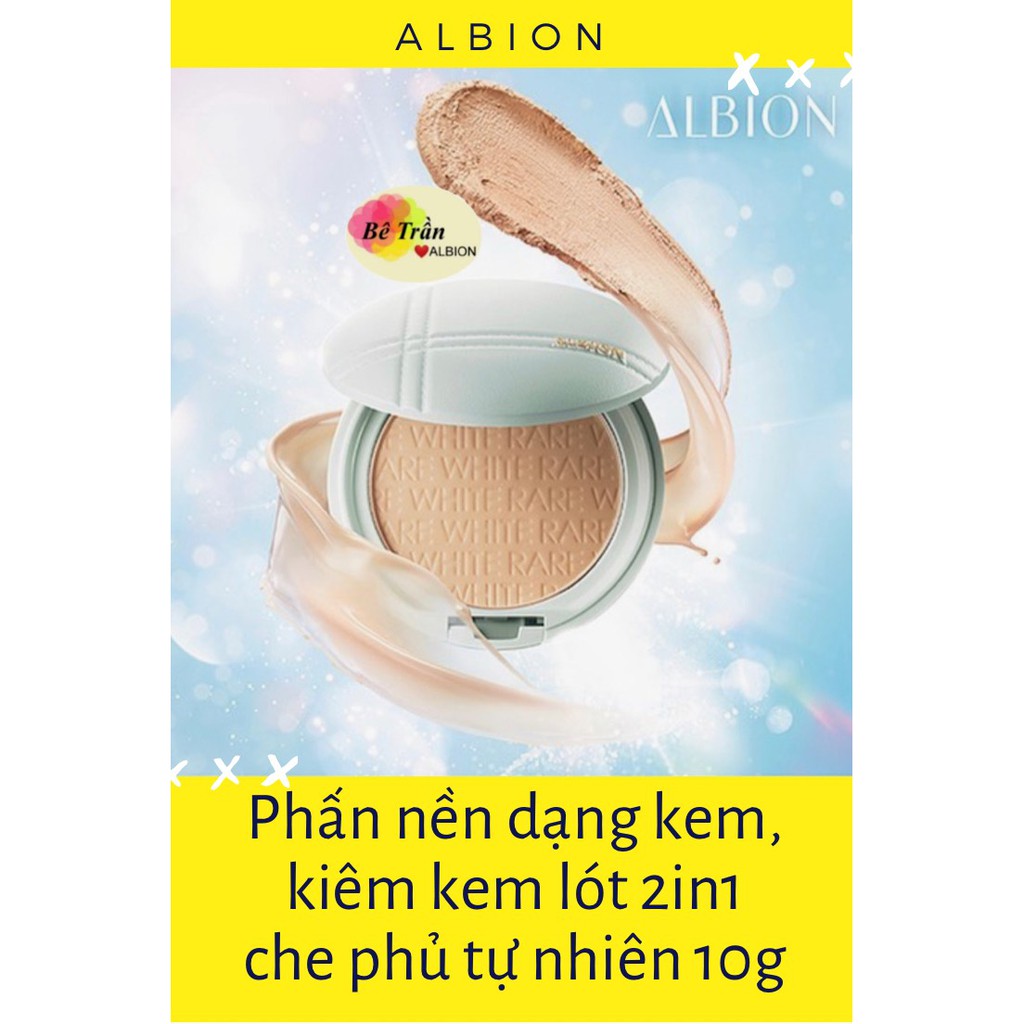 Mẫu mới nhất Phấn nền dạng kem VERY RARE AIR/ WHITE RARE AIR (Auth 100%, từ store ALBION)
