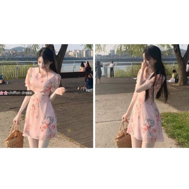 Váy hoa, hồng