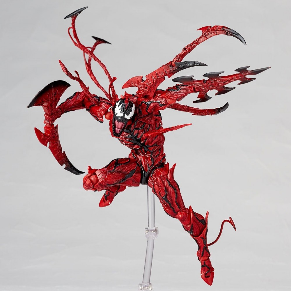 GIÁ HỦY DIỆT Mô Hình Carnage Red Venom Revoltech Full Box