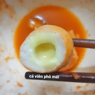 Cá viên nhân phô mai cao cấp 500g