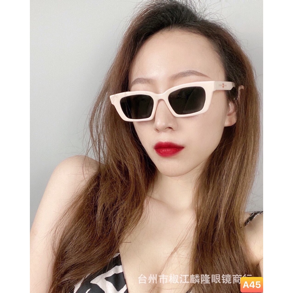 Kính râm mát nữ mắt mèo phong cách Hàn Quốc kính thời trang chống tia UV bảo vệ mắt siêu cute đẹp giá rẻ 037