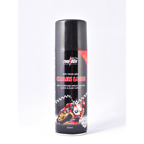 Chai xịt bôi trơn dưỡng sên / xích xe mô tô Chain Lube 200ml